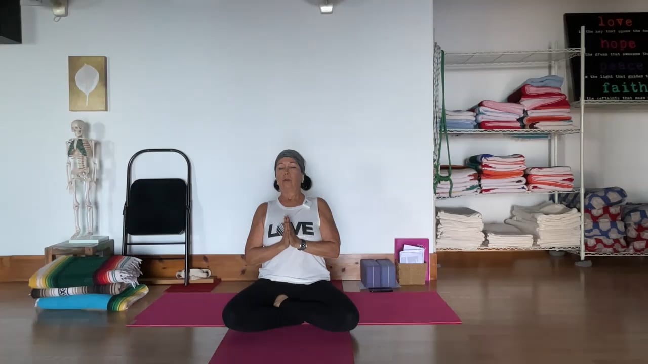 11-14-22 .Iyengar Yoga: Connecting from the feet to the top of the head: stretching, strengthening, and restorative.