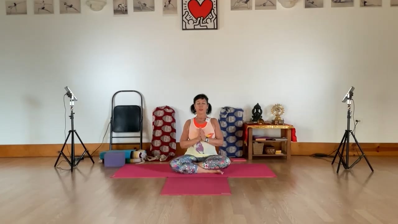 4-13-23 Iyengar Yoga: Restorative and Pranayama