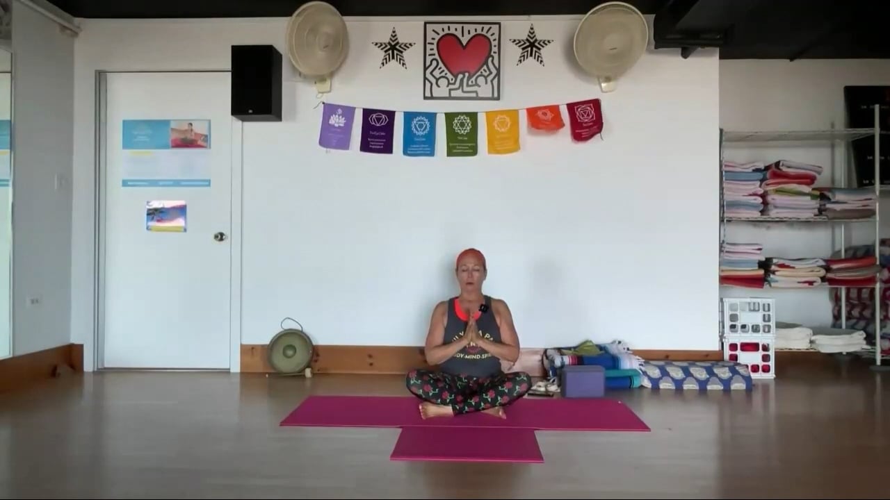5-22-24  Iyengar Yoga: Focus on slow vinyasa, with deep stretching of the side body.