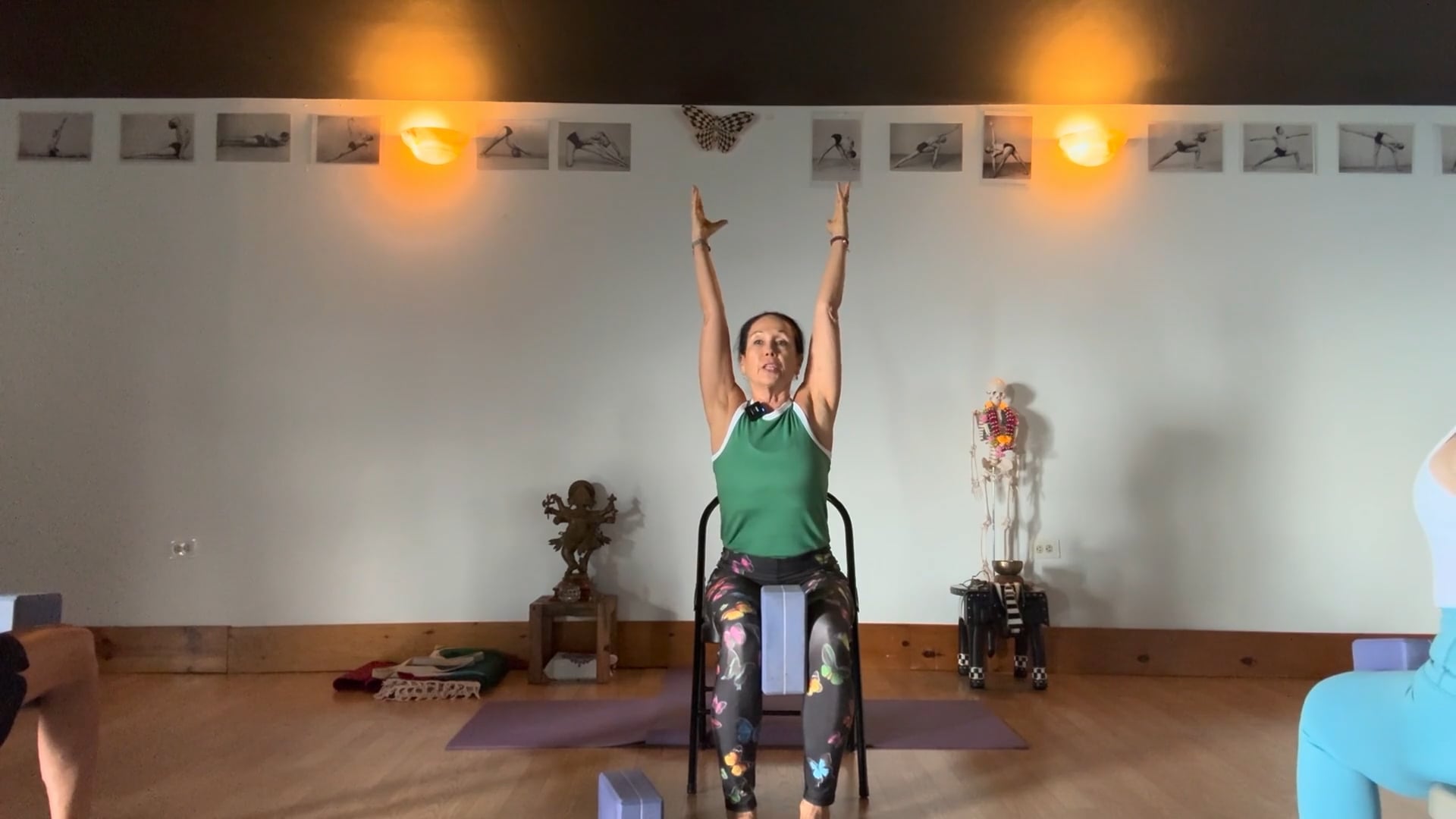 2-20-26 Part 1 Iyengar Yoga Beginner: Connecting the inner foot to the inner hip and outer hip sockets.