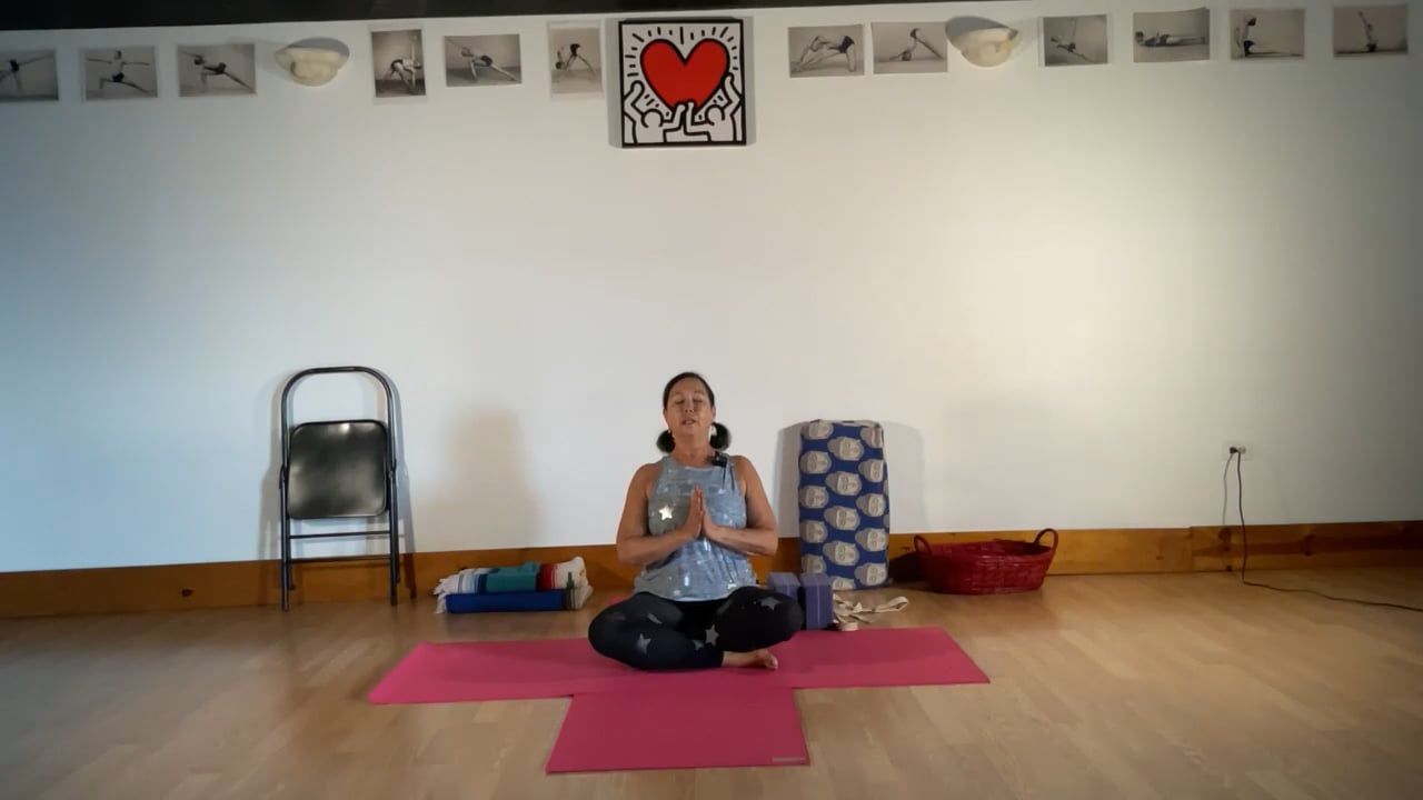 8-31-22 Iyengar Yoga: Adjusting from hands and feet: standing poses, balance poses.