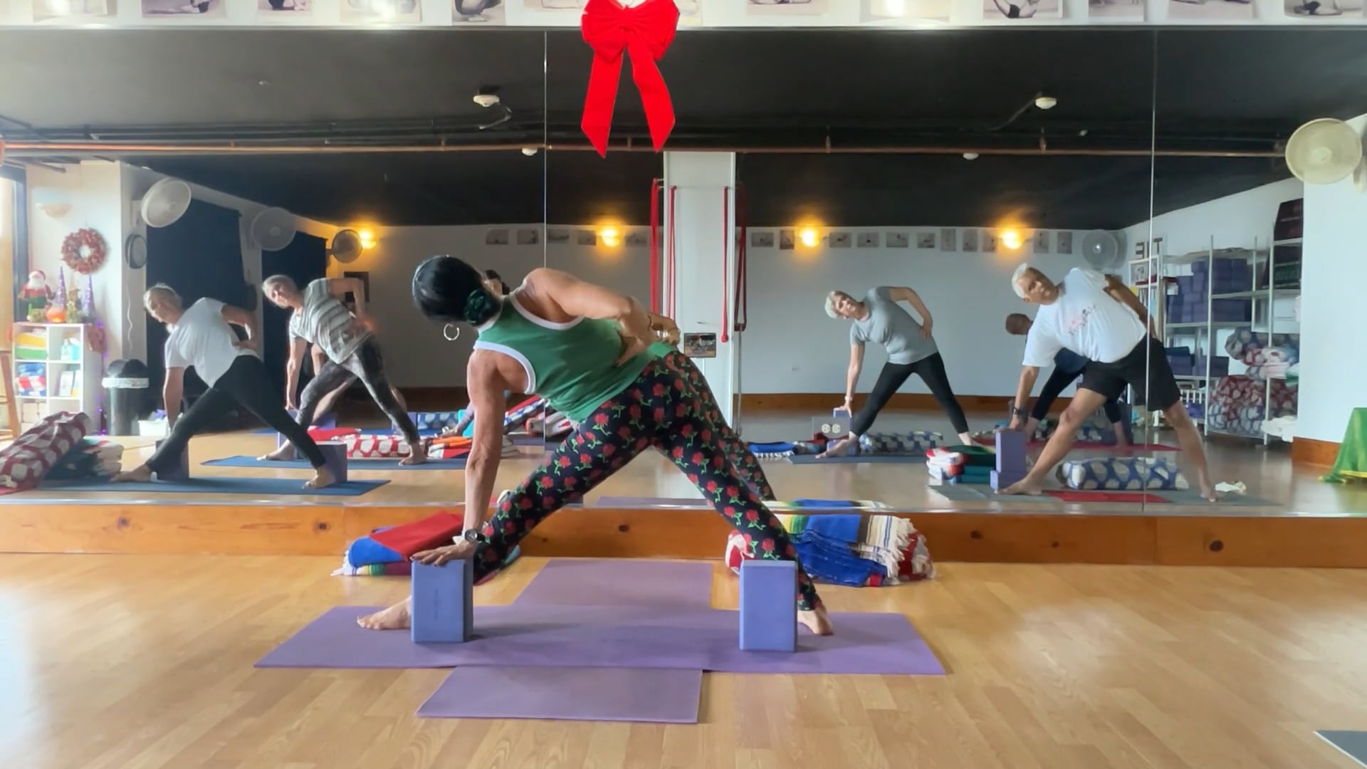 12-19-25 Iyengar Yoga: Balance, stability, flexibliity, with a quiet mind.