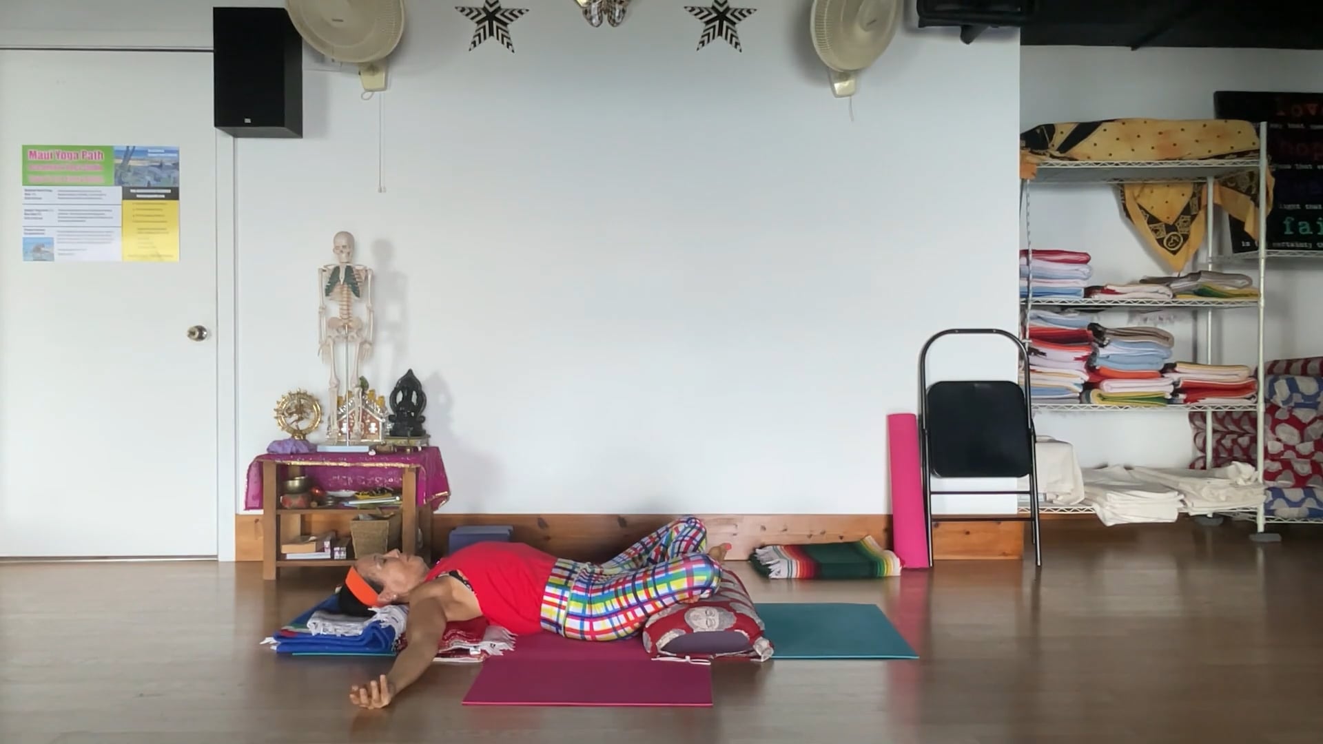 6-2-25 Iyengar Yoga: Savasana (corpse) to Tadasana (mountain): body, mind, breath
