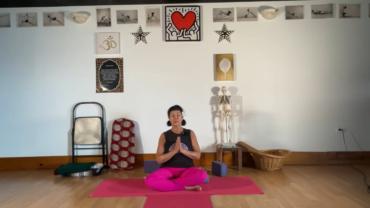 10-28-22  Iyengar Yoga: Foundations for standing twists,  inversions, and back bending.