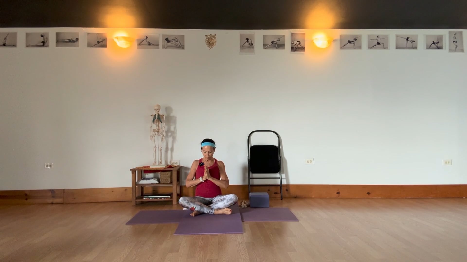 6-10-26 Iyengar Yoga: Grounding of the feet to lift the side spine, ascend from earth to sky and uplift body, mind, and spirit.