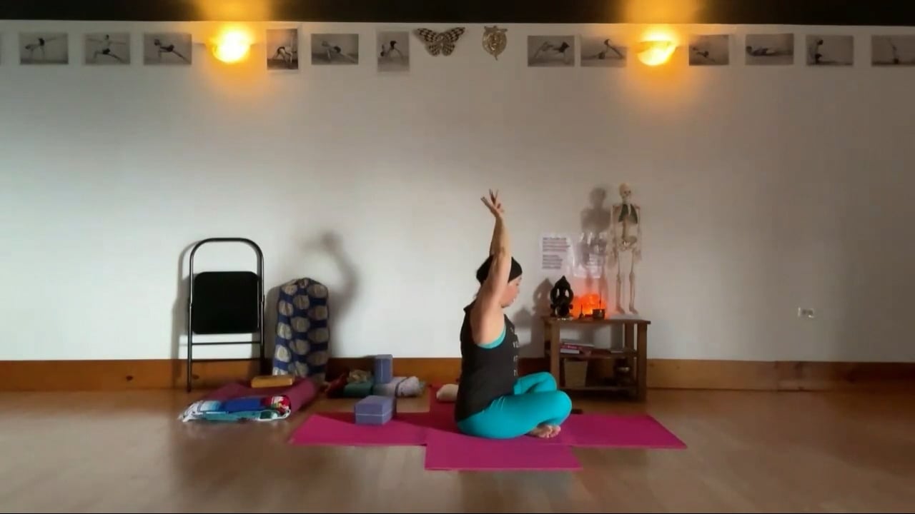 3-9-24 Iyengar Yoga: Focus on stretching with long holdings.