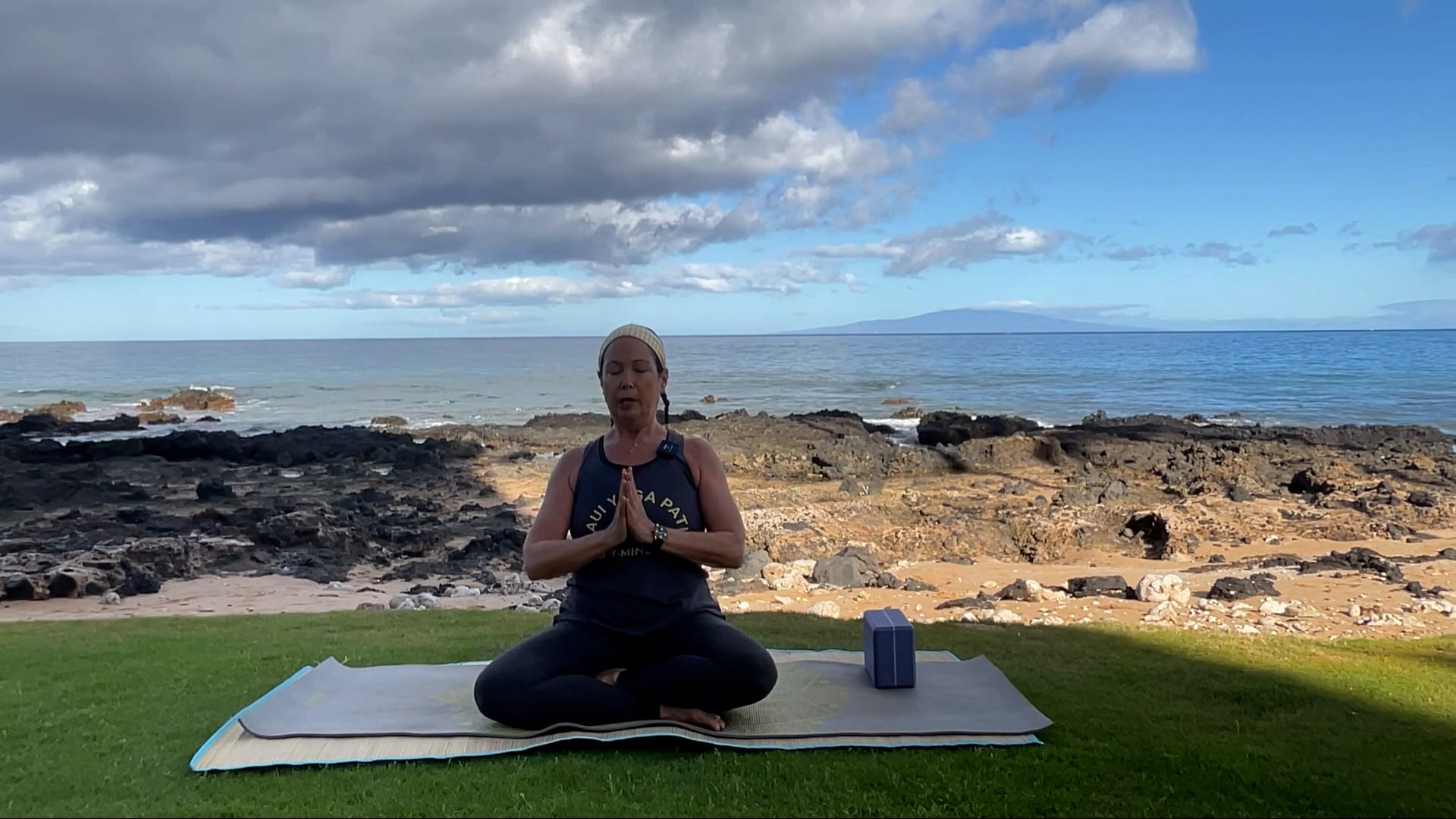 6-24-24 Beach Yoga: Focus on lengthening the hip/lumbar to elongate the side body.