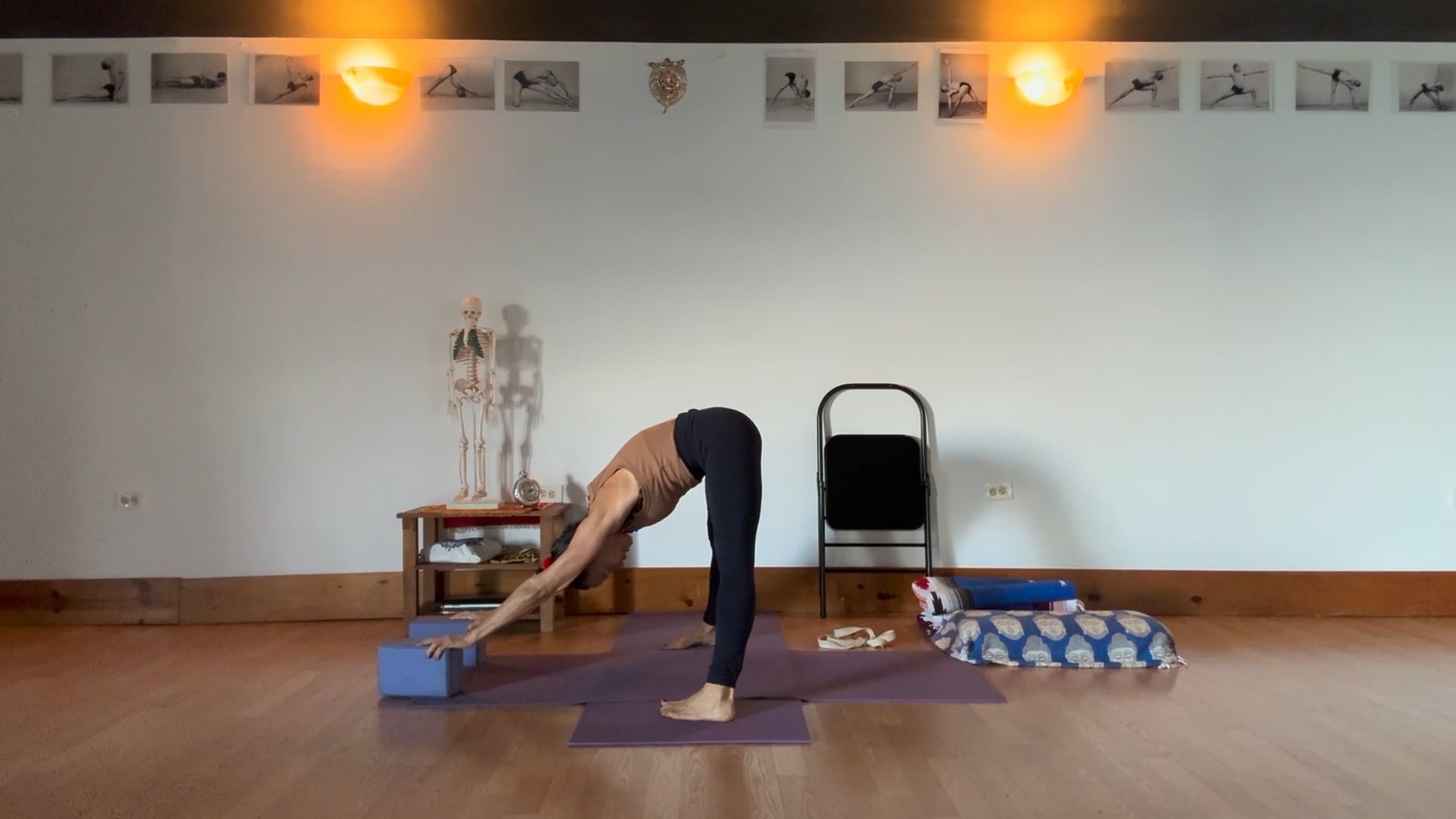 8-12-26 Iyengar Yoga: Firming the Legs to Support the Spine