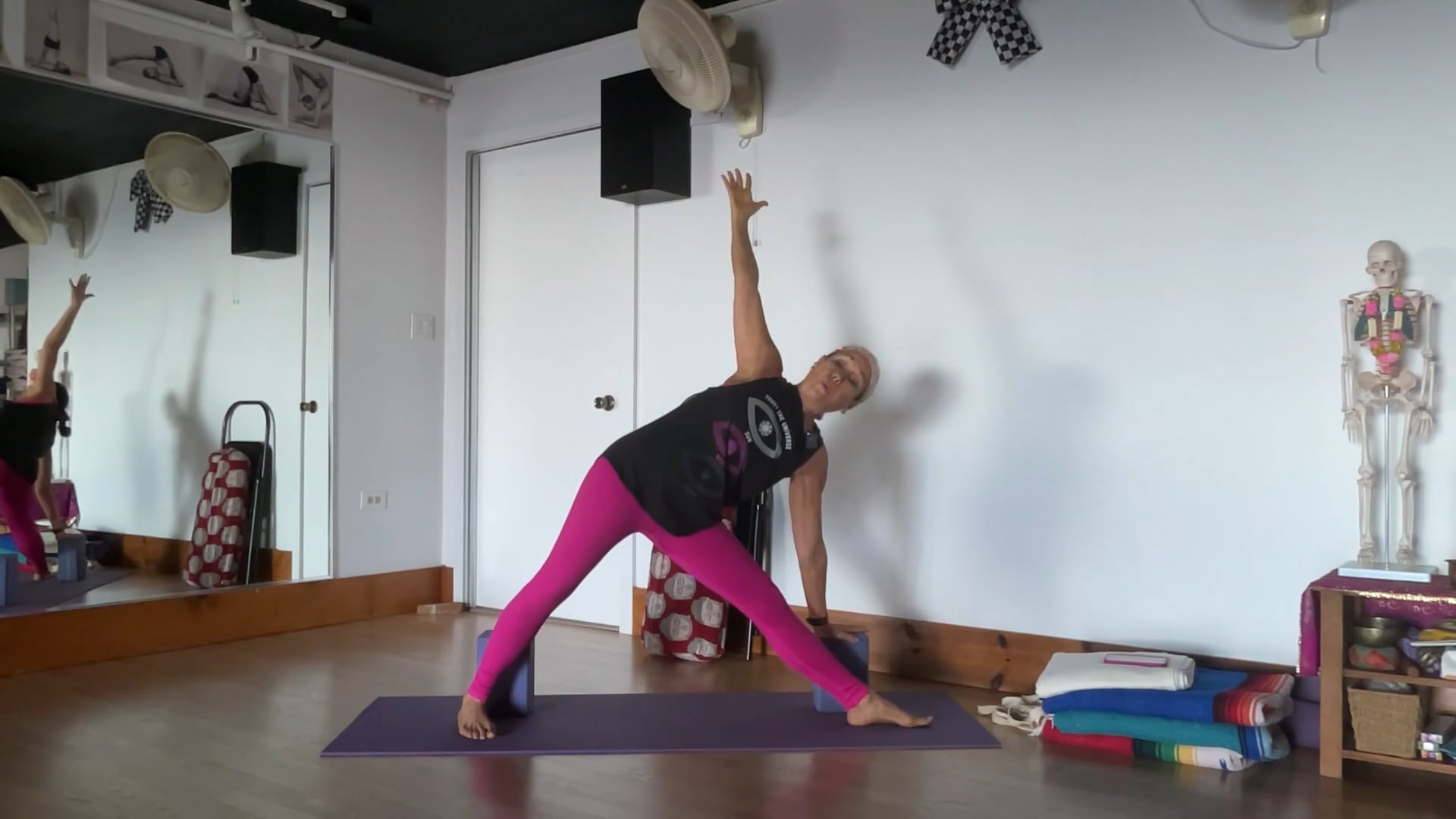 11-19-25 Iyengar Yoga: Be a mountain (Tadasana).