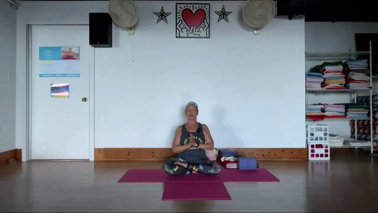 4-24-24 Iyengar Yoga: Focus on sitting, prone, supine, and inversions, witnessing, reflecting, and quieting the mind.