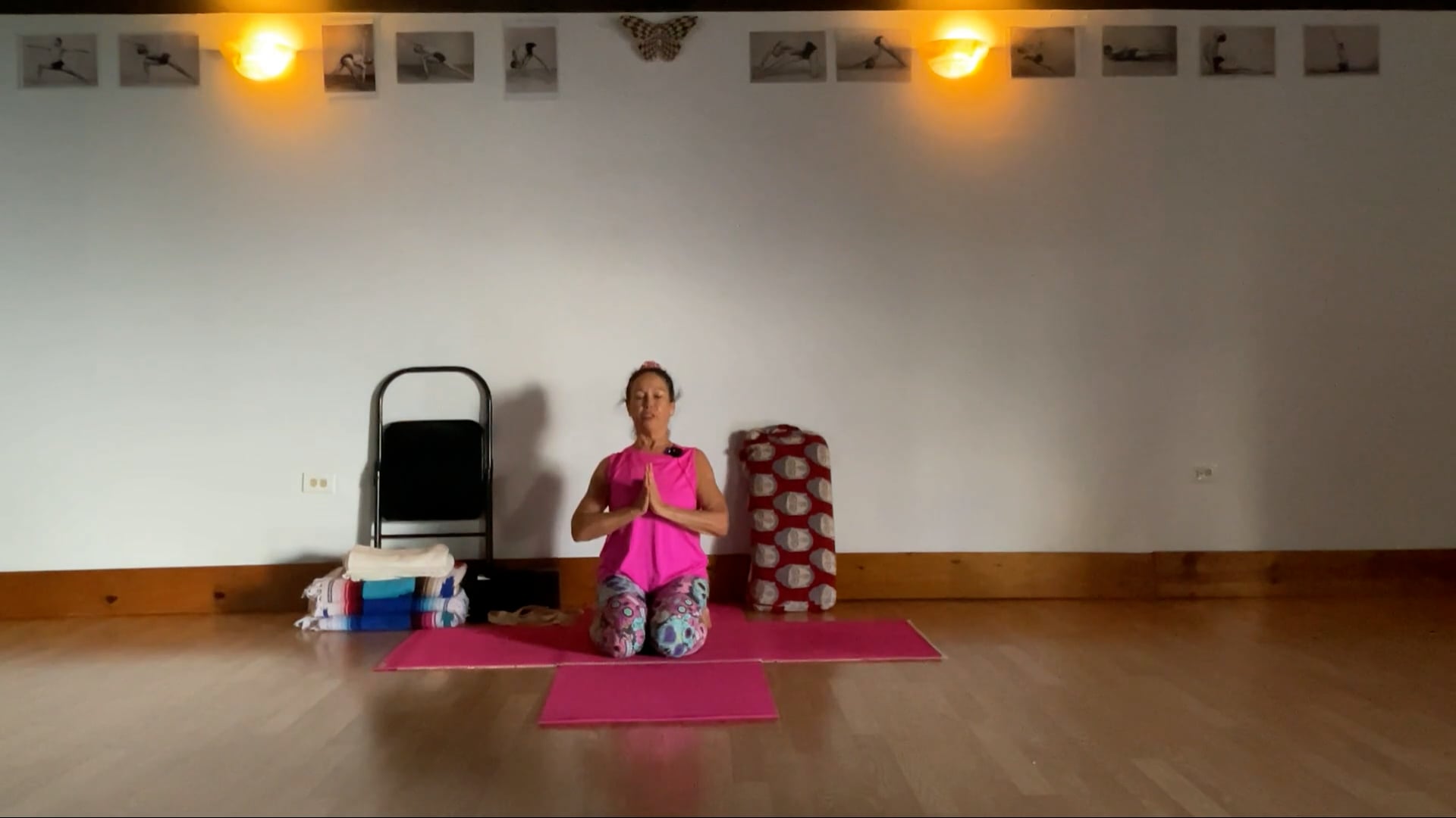 10-30-24 Iyengar Yoga: Anti-aging, building total body strength and inner-peace.