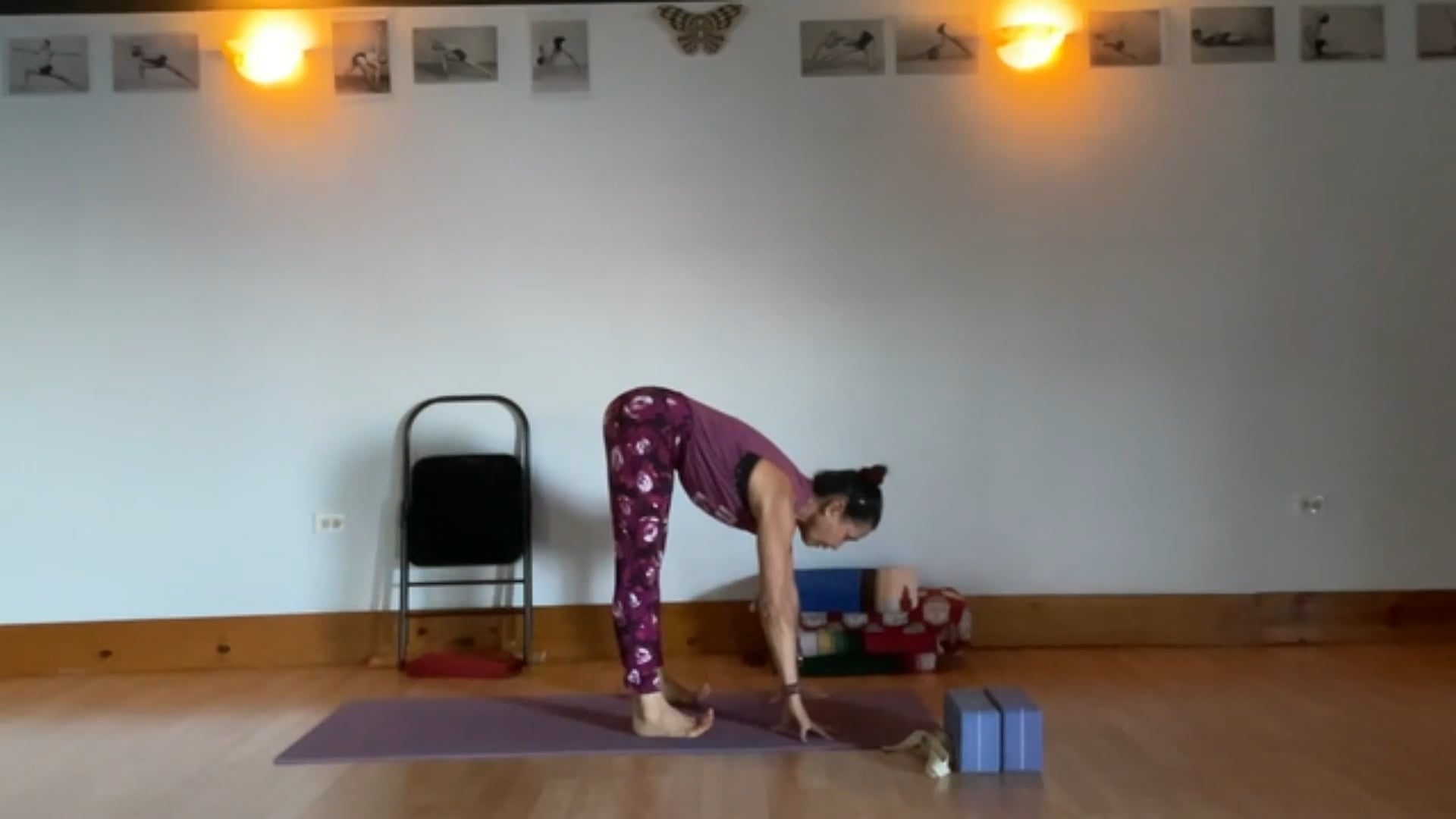 9-19-25 Iyengar Yoga: The legs and hips hold up our lives.