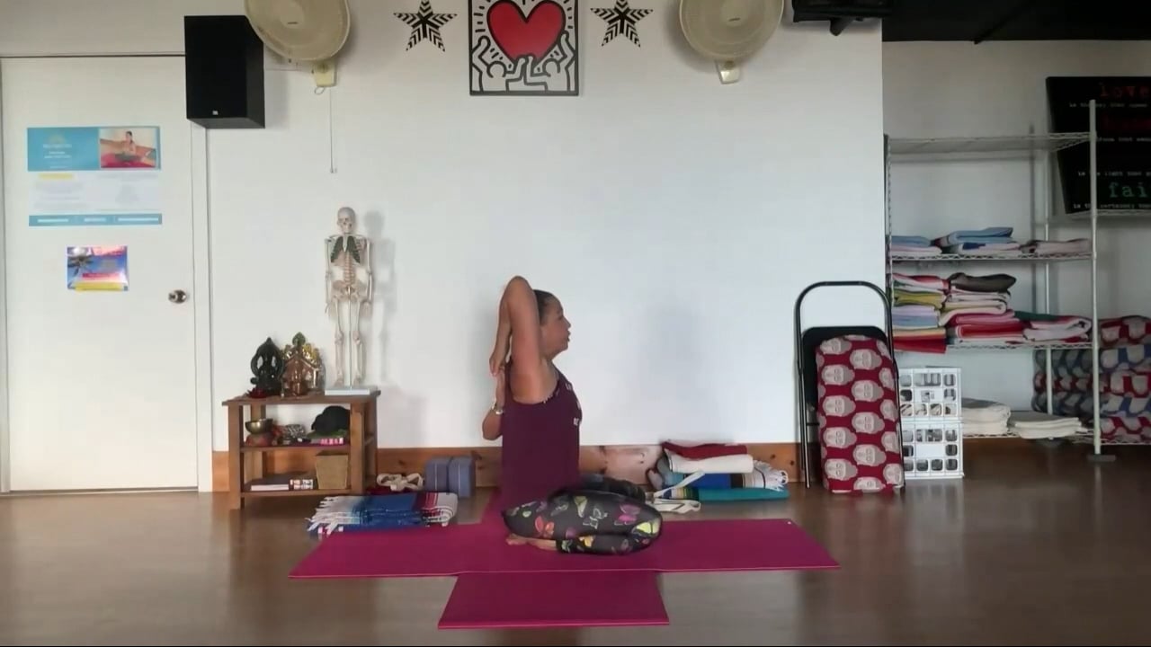6-12-24 . Iyengar Yoga: Feet, inner groin, outer hips, balancing.