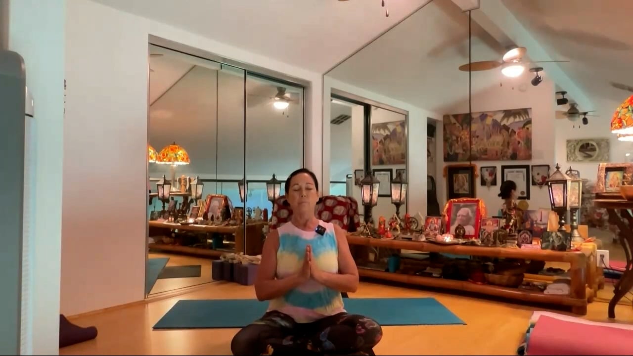 8-11-23 Iyengar Yoga: Focus on the body and mind is balanced, strong, and flexible.