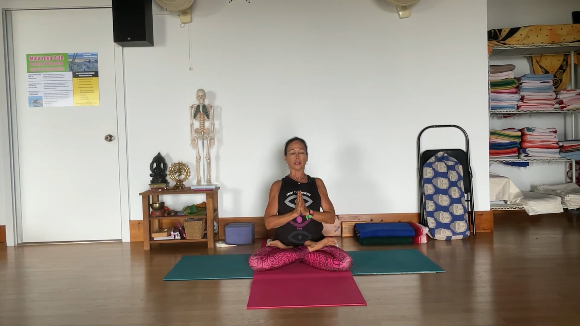 4-25-25 Iyengar Yoga: WALL support: building inversions from the basics.