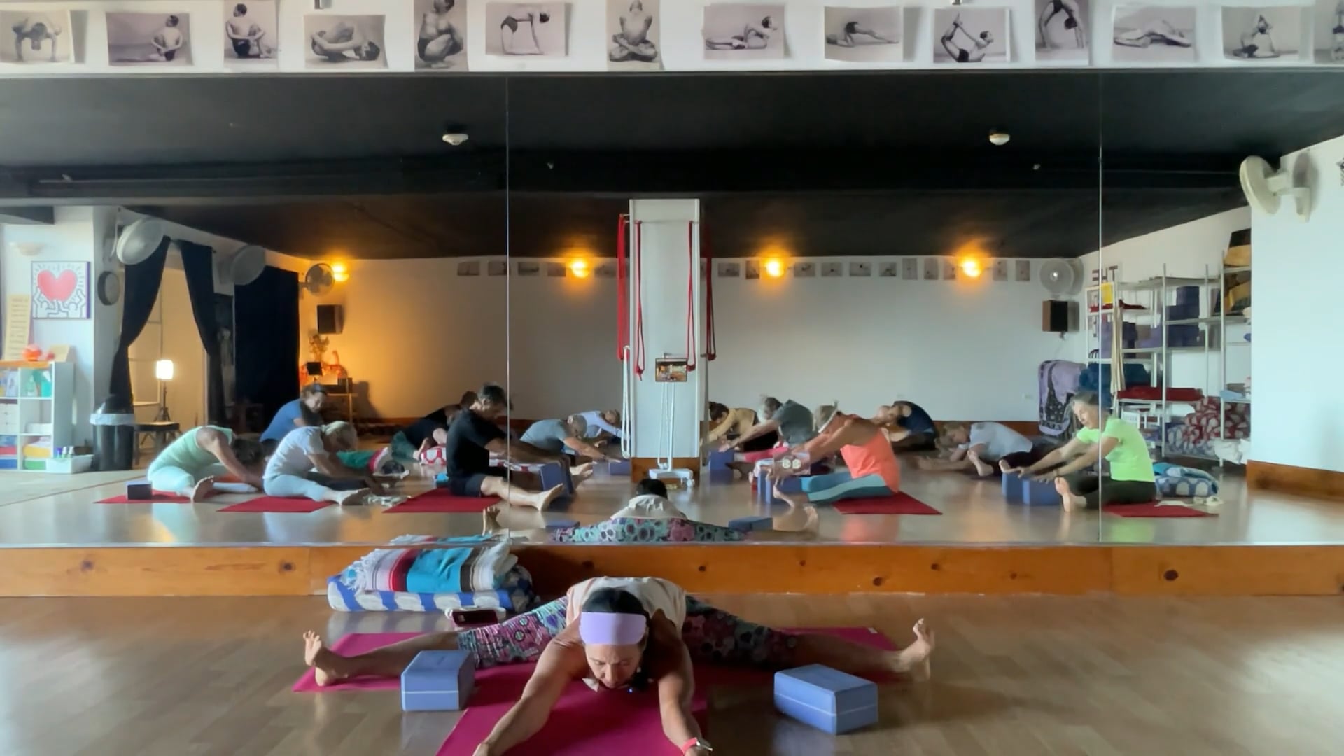 3-26-25 Iyengar Yoga: Focus on lower back healing.