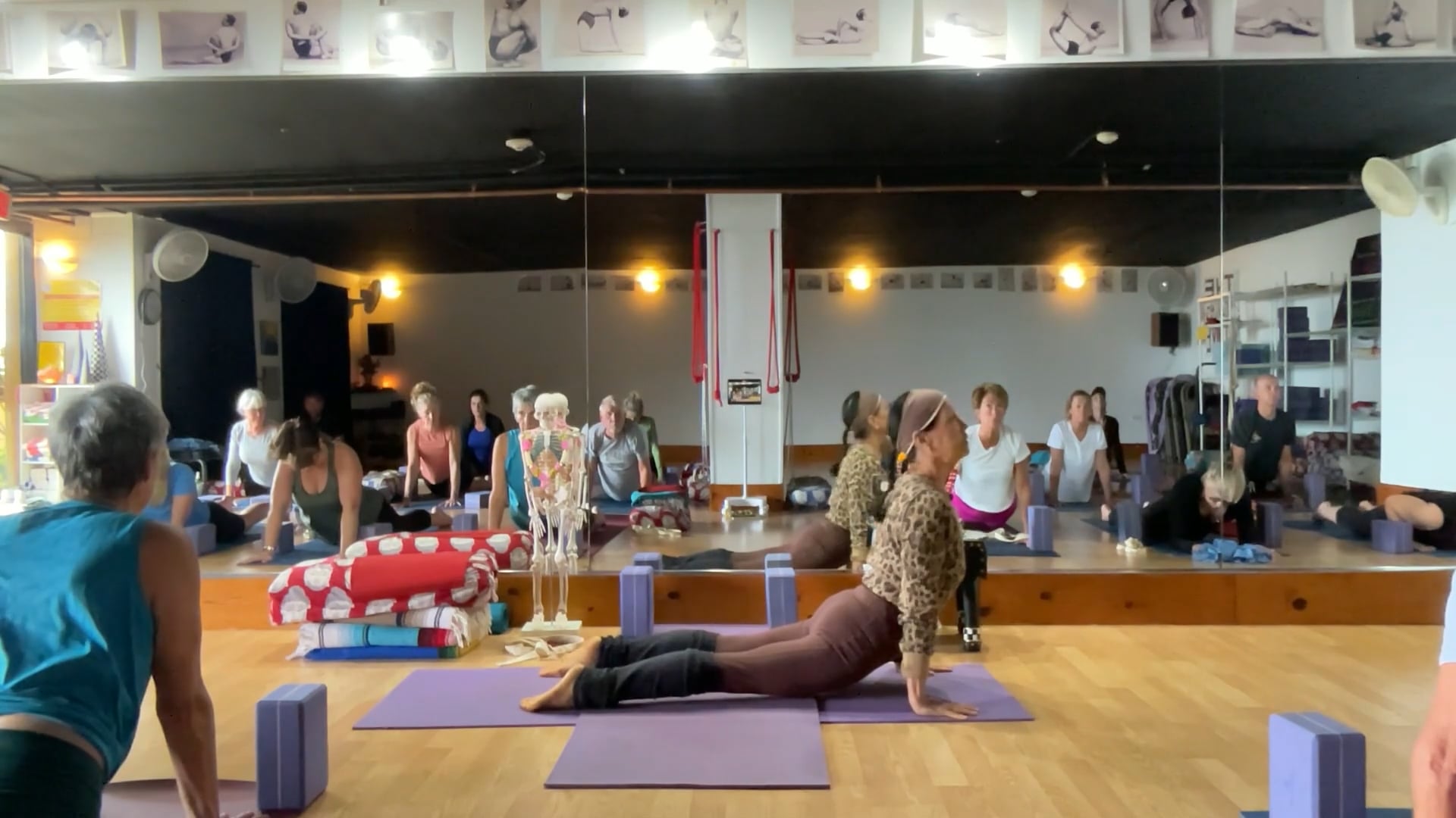 2-9-26 Iyengar Yoga Beginner: Quieting the mind, focusing on the breath.