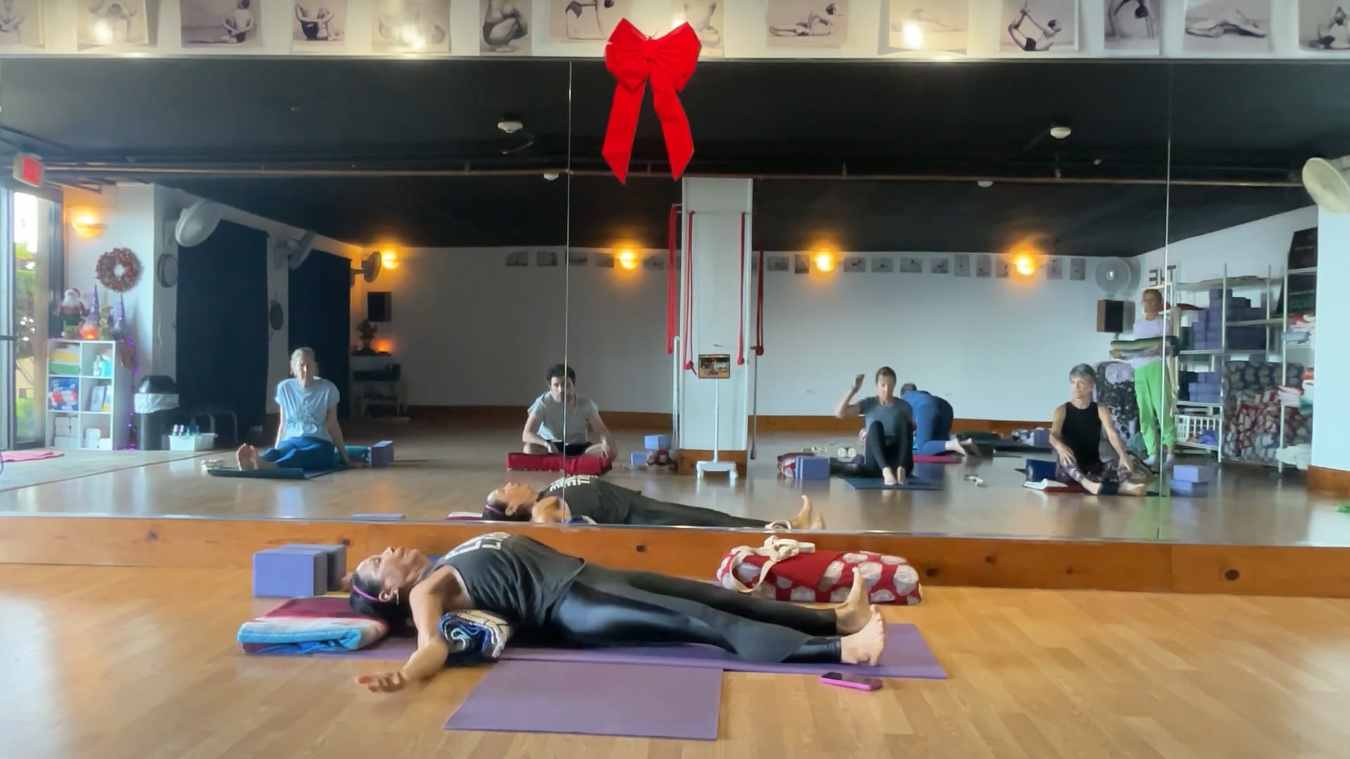 12-24-25 Iyengar Yoga: Preparing for the holidays, open heart and deep gratitude.