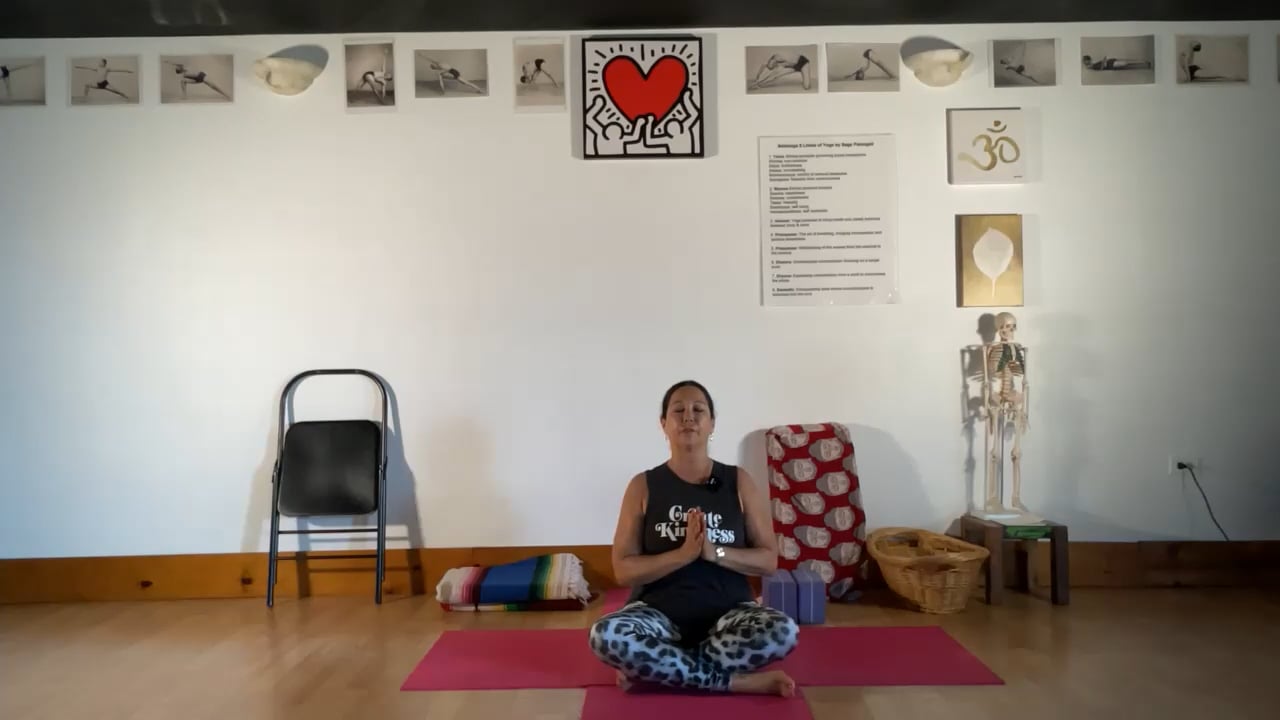 7-5-22 Iyengar Yoga: Mobility, stretching, and strengthening of the hips.