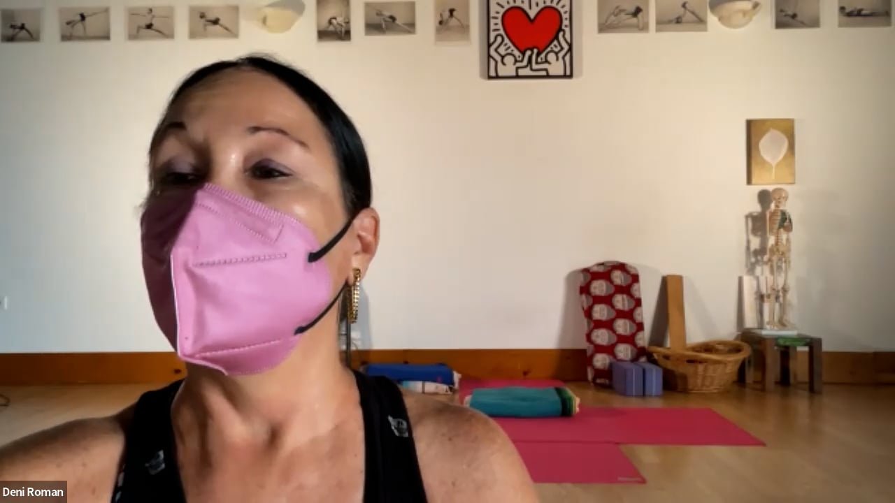 5-18-22 Iyengar Yoga All Levels with Deni