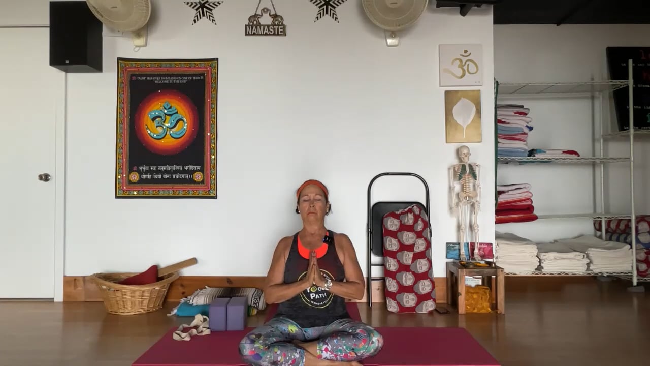 12-16-22 Iyengar Yoga: Basic asanas with foundations.