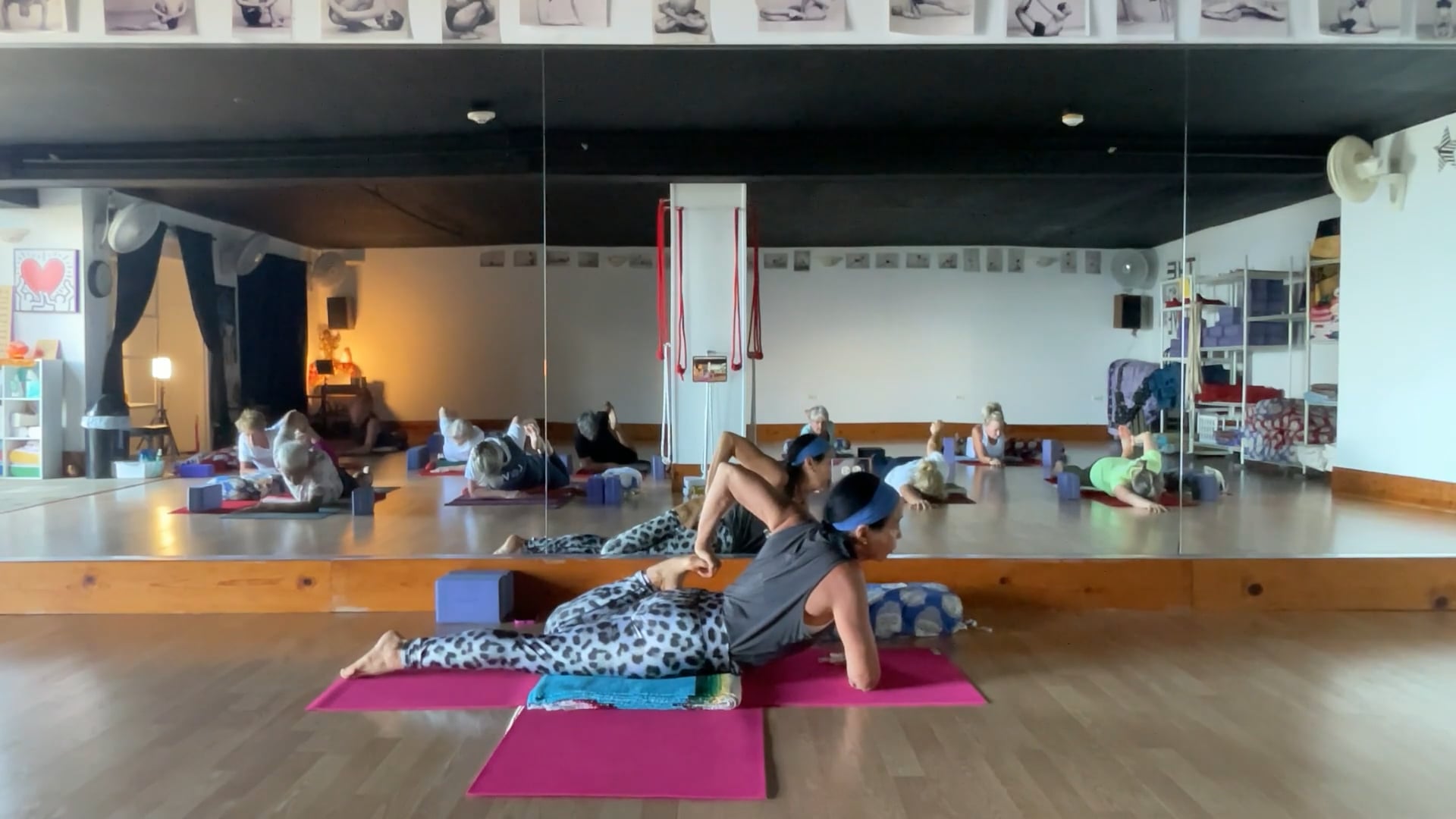 3-24-25 Iyengar Yoga: Seated and standing twist to back bends.