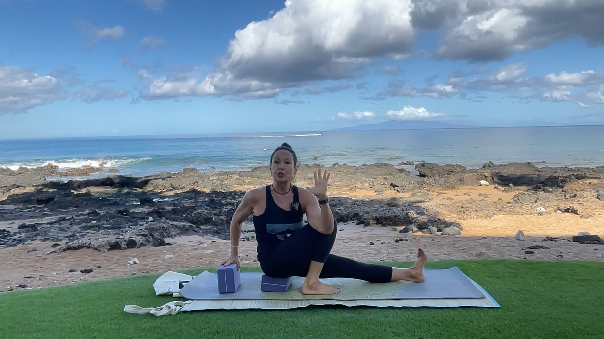 5-20-25 Gentle Beach Yoga: developing mindfulness by cultivating awareness of thoughts, feelings, and surroundings.