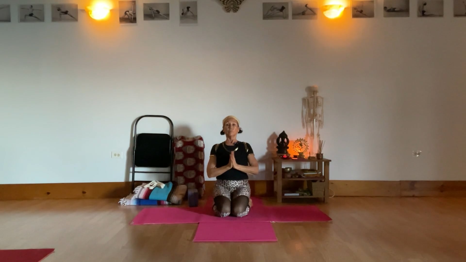 12-18-24 Iyengar Yoga: Tadasana from feet up to the crown of the head, standing, lying and seated.