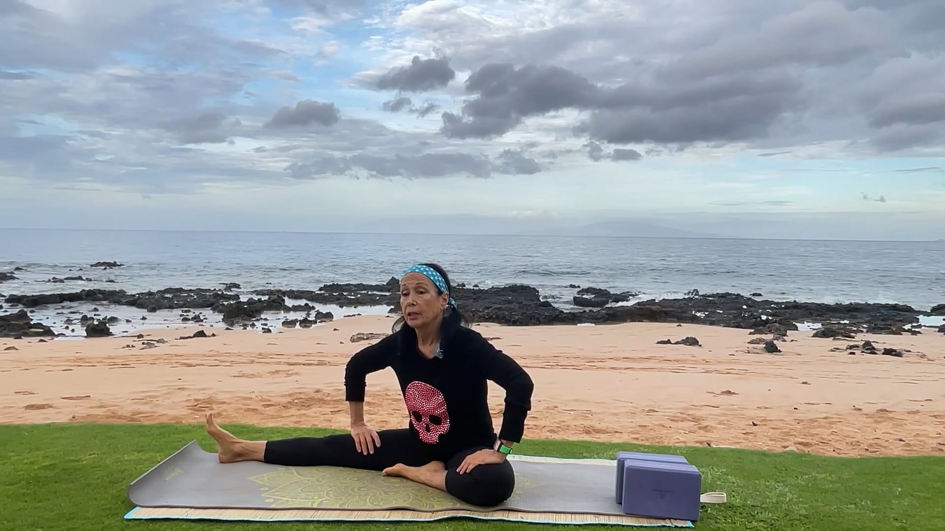 11-20-25 Gentle Beach Yoga: Simple, basic, total body practice.