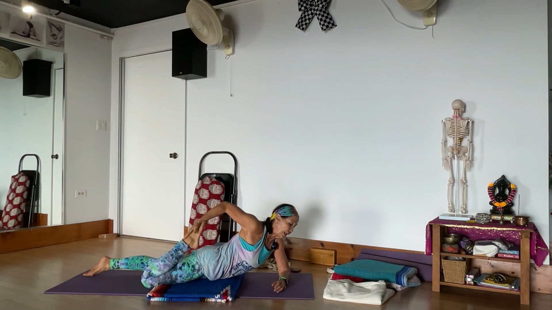 11-21-25 Iyengar Yoga: Preparation for prone backbends.