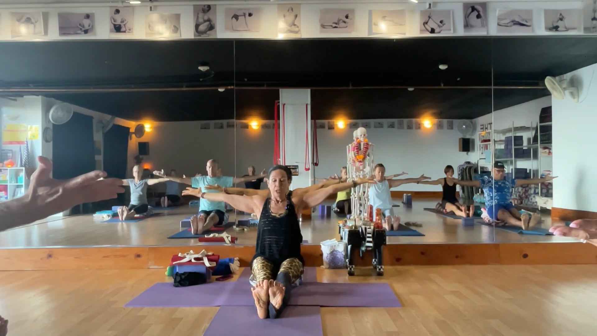 2-19-26 Iyengar Yoga Beginner: Rising up from the Earth.