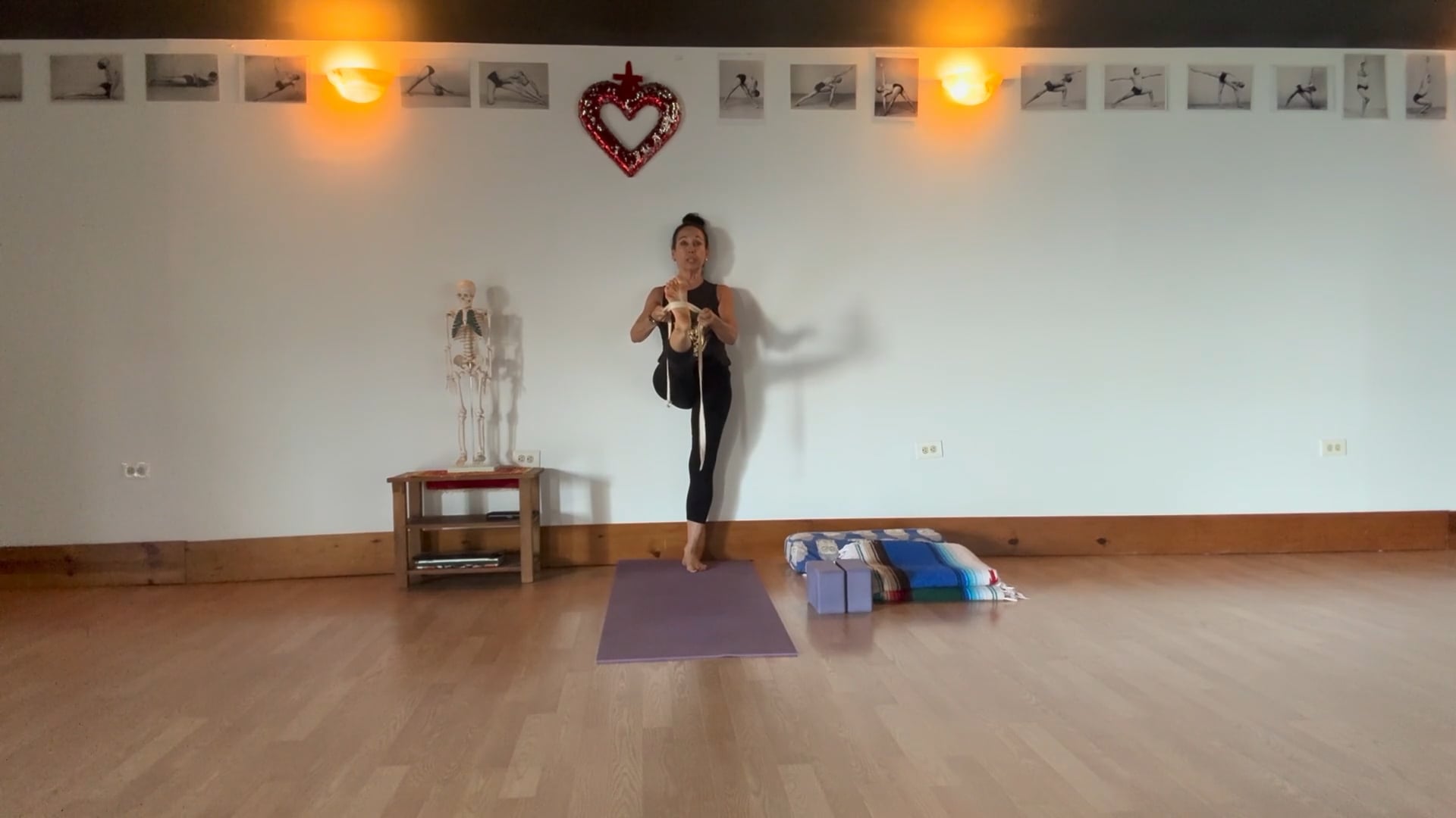 5-16-26 Iyengar Yoga: A restorative practice focused on long holds with breath awareness, bone strengthening, balance, deep rest