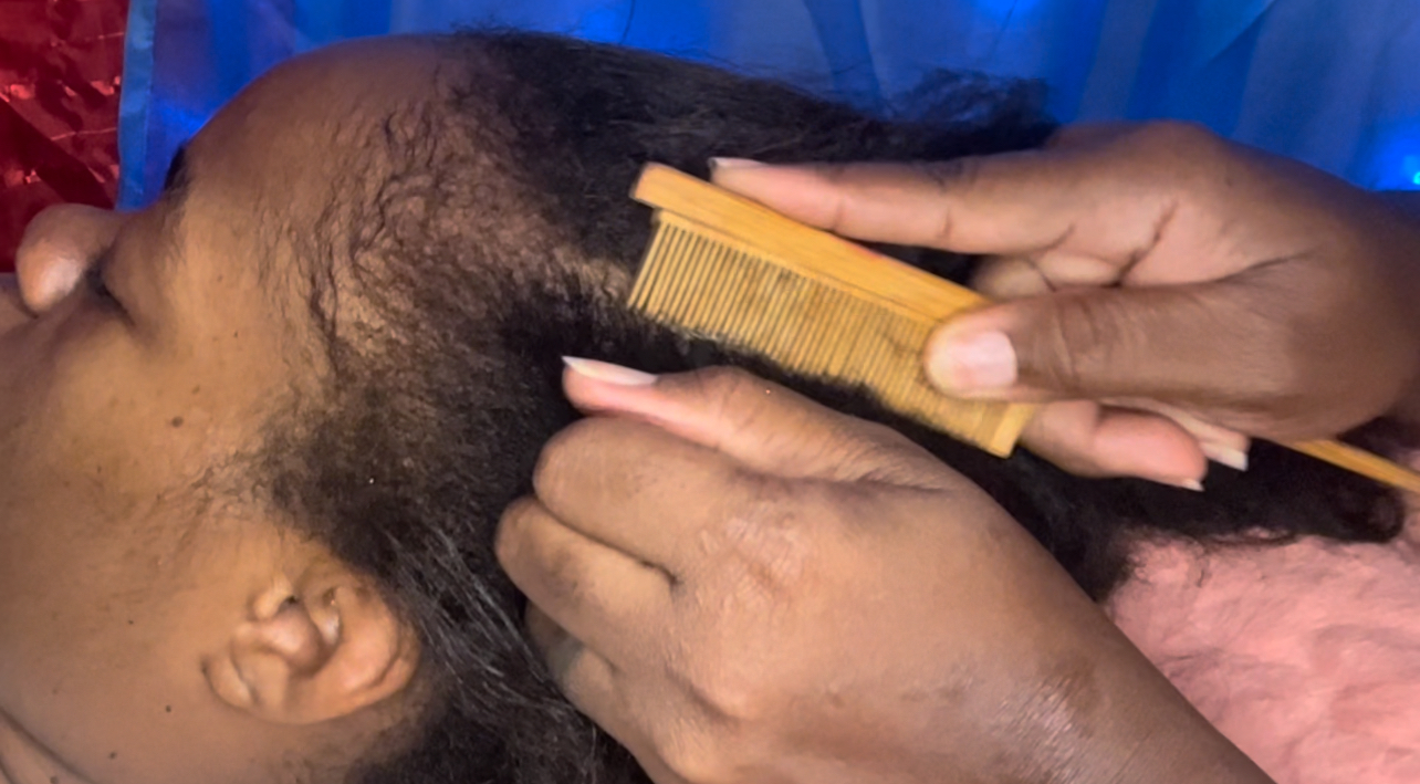 Hair & Scalp ASMR for sleeping and relaxation