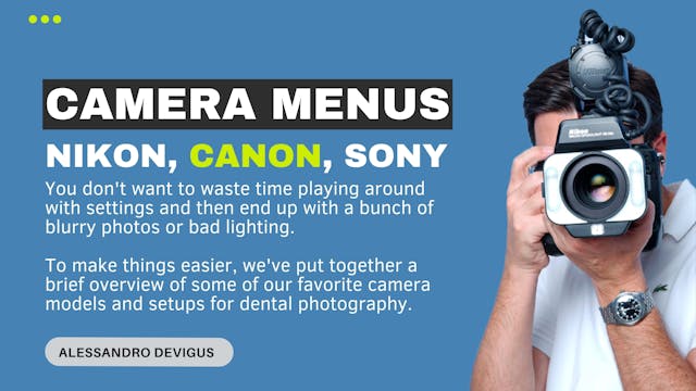 Setup your Canon Camera