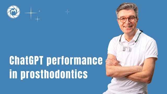 ChatGPT performance in prosthodontics