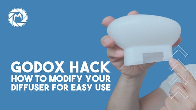 Godox Dental Diffuser Hack