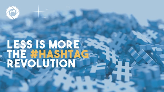 Less is more with hashtags