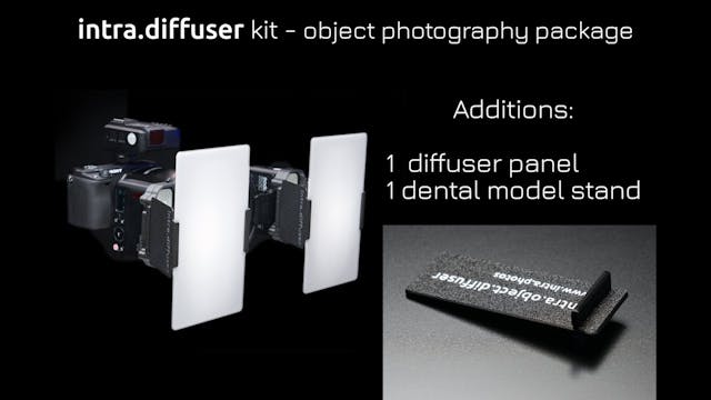 Intra diffuser object photography pac...