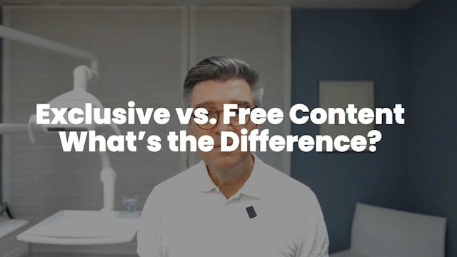 Exclusive vs. Free Content What’s the...