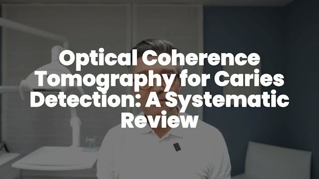 Optical Coherence Tomography for Cari...