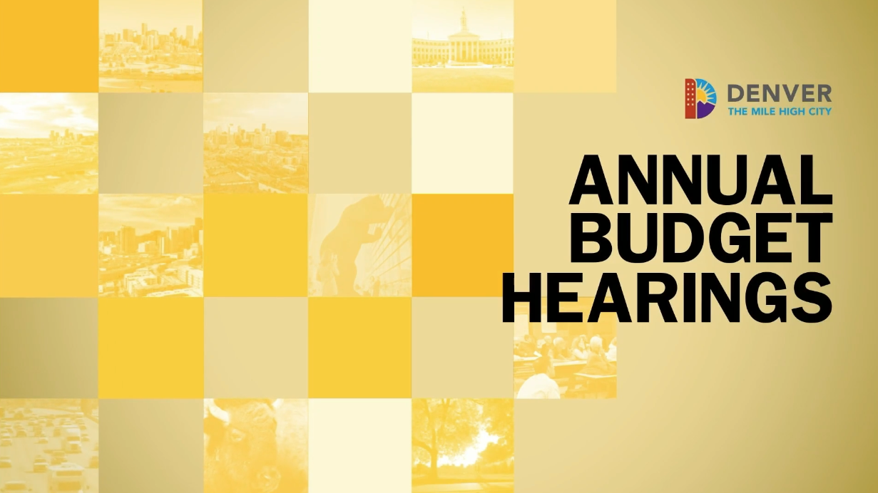 2027 Budget Hearings