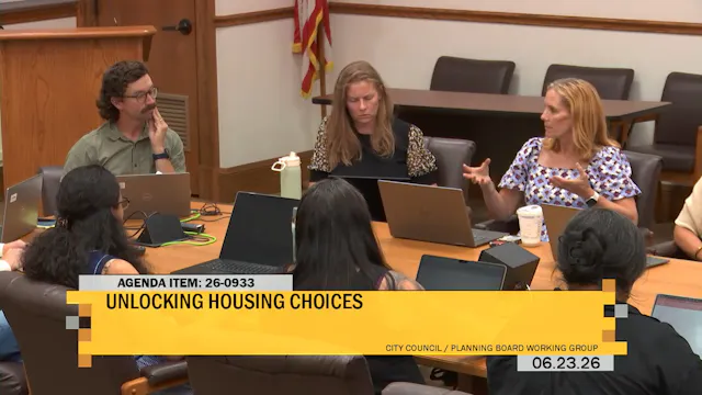 City Council & Planning Board Work Se...