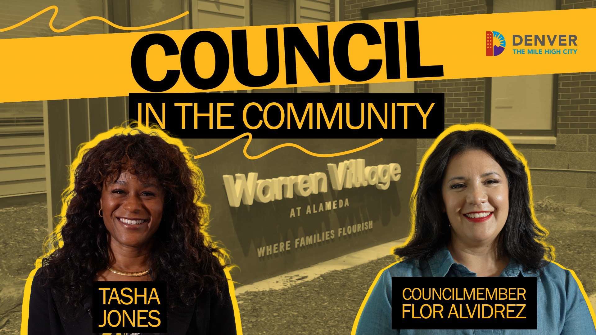 Councilmember Flor Alvidrez at Warren Village at Alameda