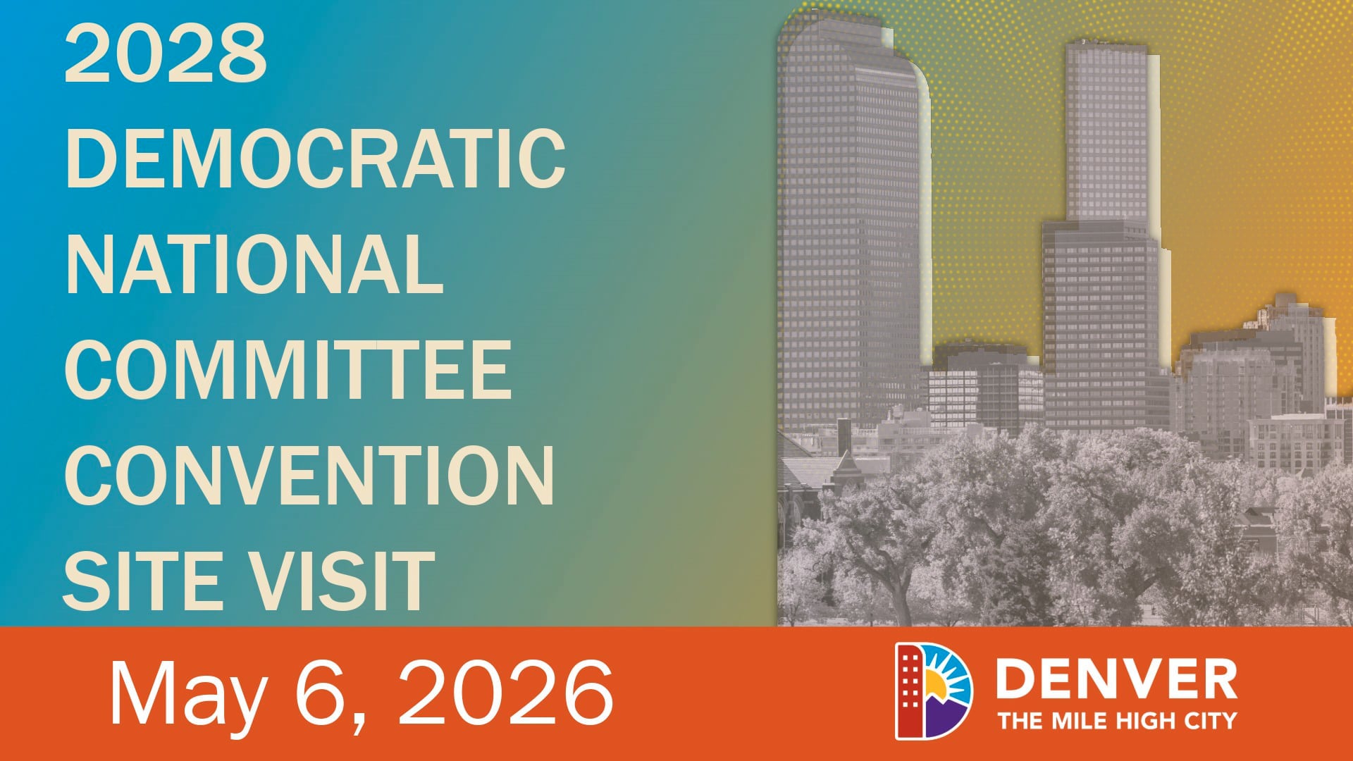 2028 Democratic National Committee Convention Site Visit