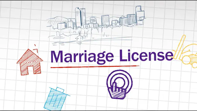 Get a Marriage or Civil Union License...