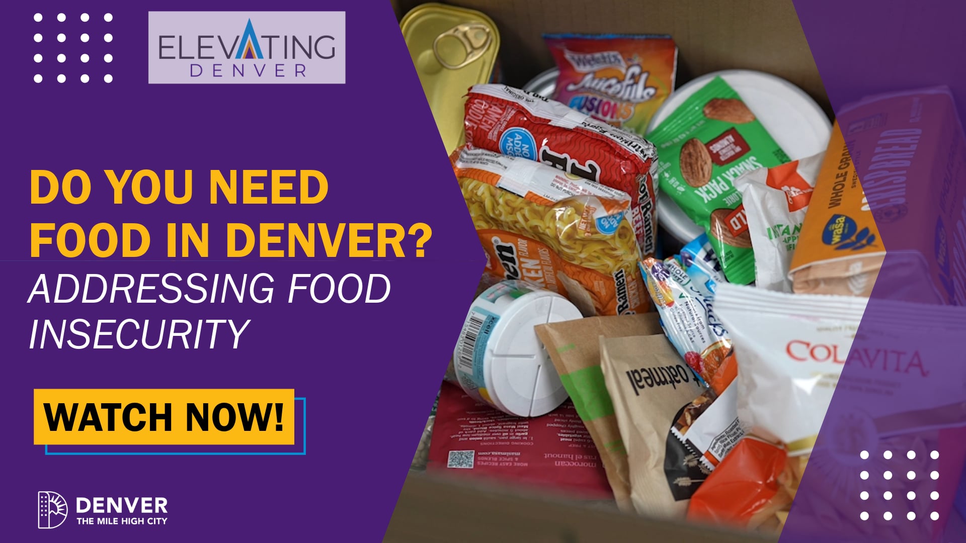 Do You Need Food in Denver?