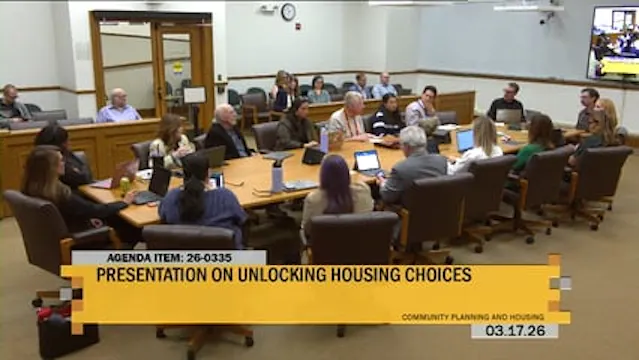 City Council & Planning Board Working...