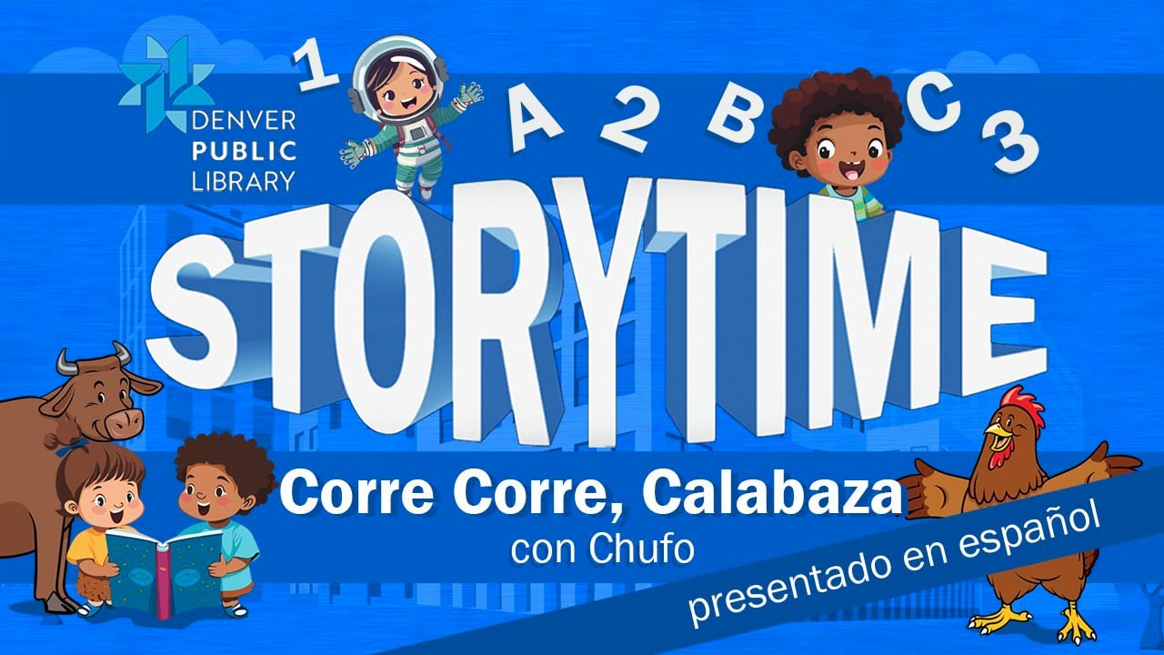 DPL Storytime: Corre Corre, Calabaza with Chufo (en español)
