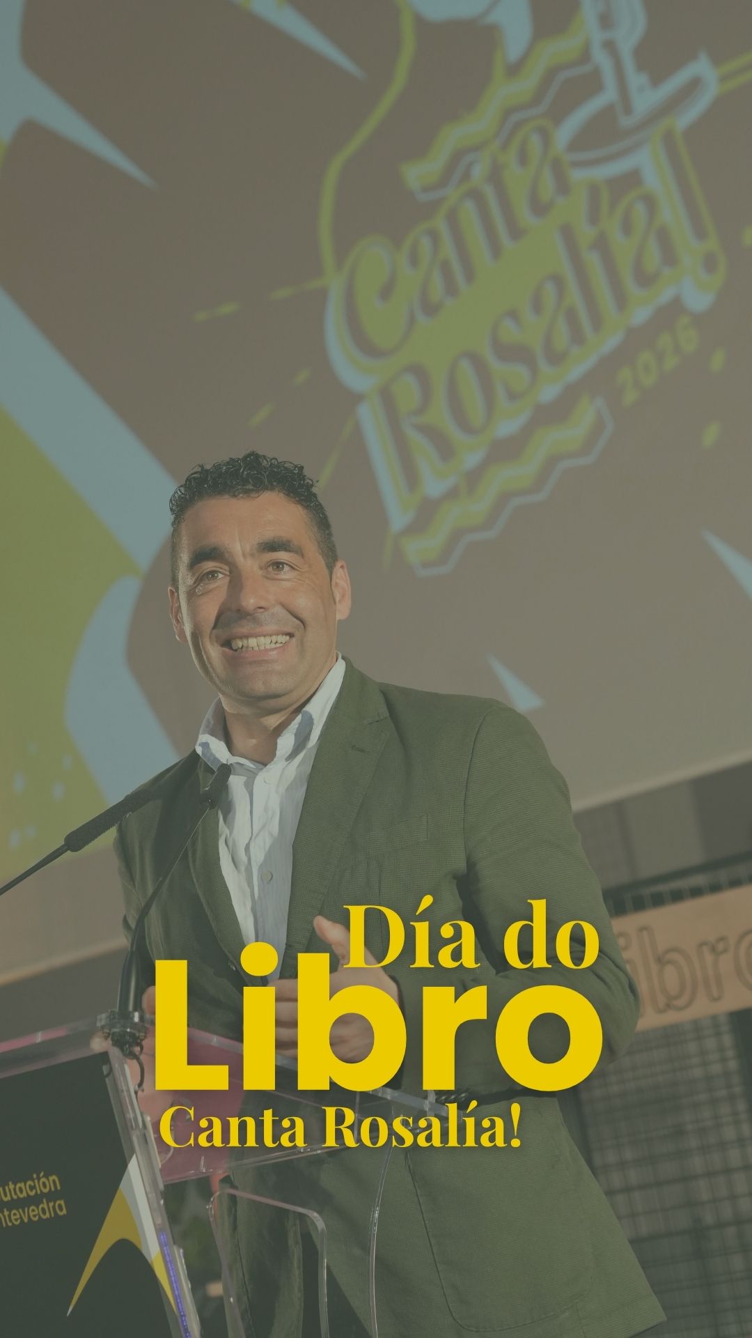 Dia do libro. Canta Rosalía!
