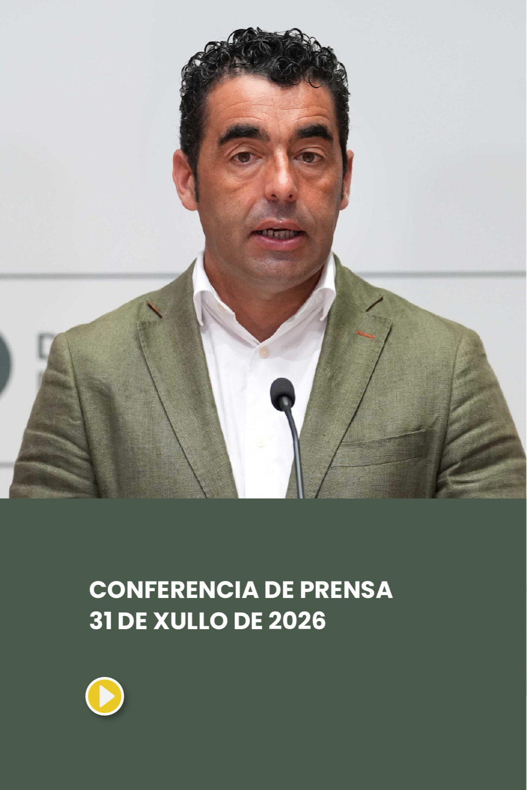 Conferencia de prensa do 31 de xullo de 2026 - 07/31/2026, 09:51:51